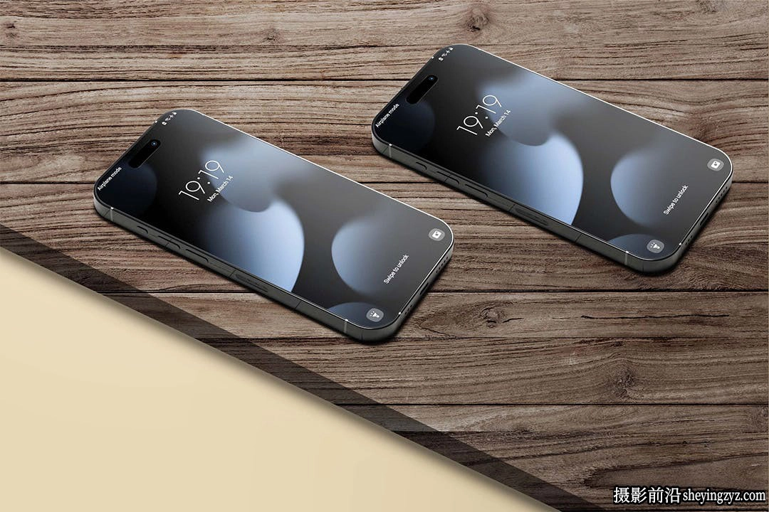 iPhone15Pro手机样机,手机样机模型