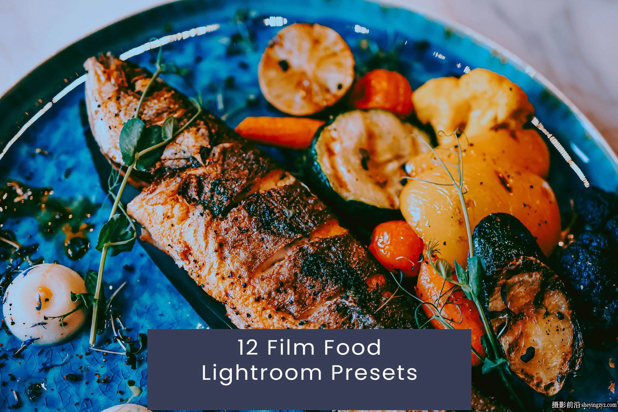 美食摄影后期调色LR预设ACR调色预设 Film Food Lightroom Presets