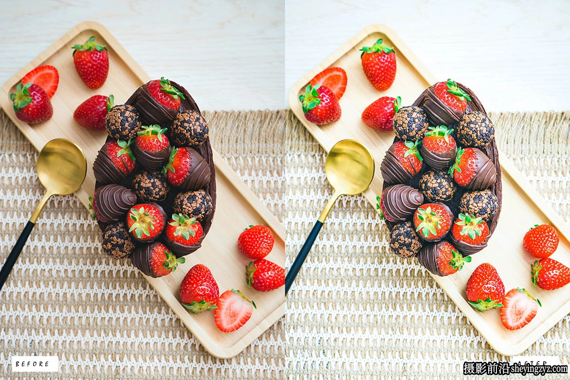 美食摄影后期调色LR预设ACR调色预设 Film Food Lightroom Presets