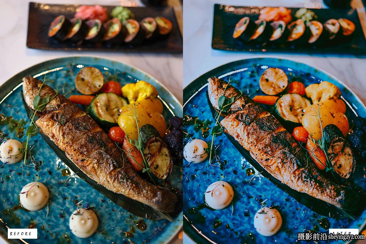 美食摄影后期调色LR预设ACR调色预设 Film Food Lightroom Presets