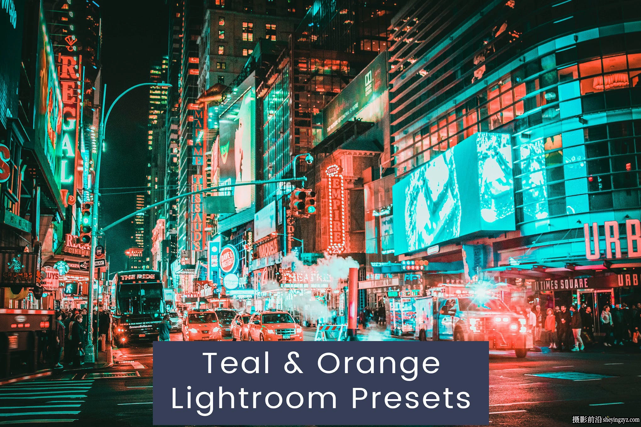 青橙色电影风光调色LR预设ACR预设Teal &amp; Orange Lightroom Presets