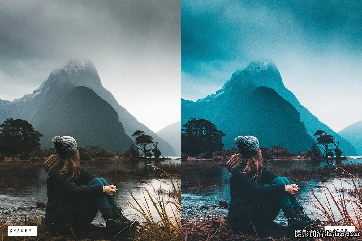 青橙色电影风光调色LR预设ACR预设Teal &amp; Orange Lightroom Presets