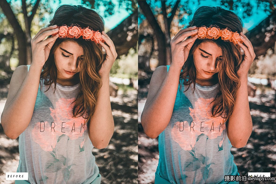 青橙色电影风光调色LR预设ACR预设Teal &amp; Orange Lightroom Presets