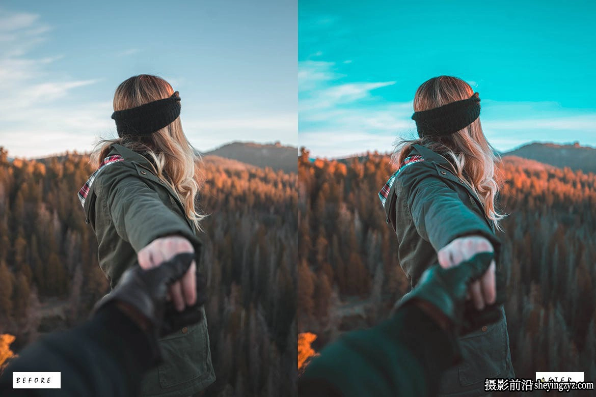 青橙色电影风光调色LR预设ACR预设Teal &amp; Orange Lightroom Presets