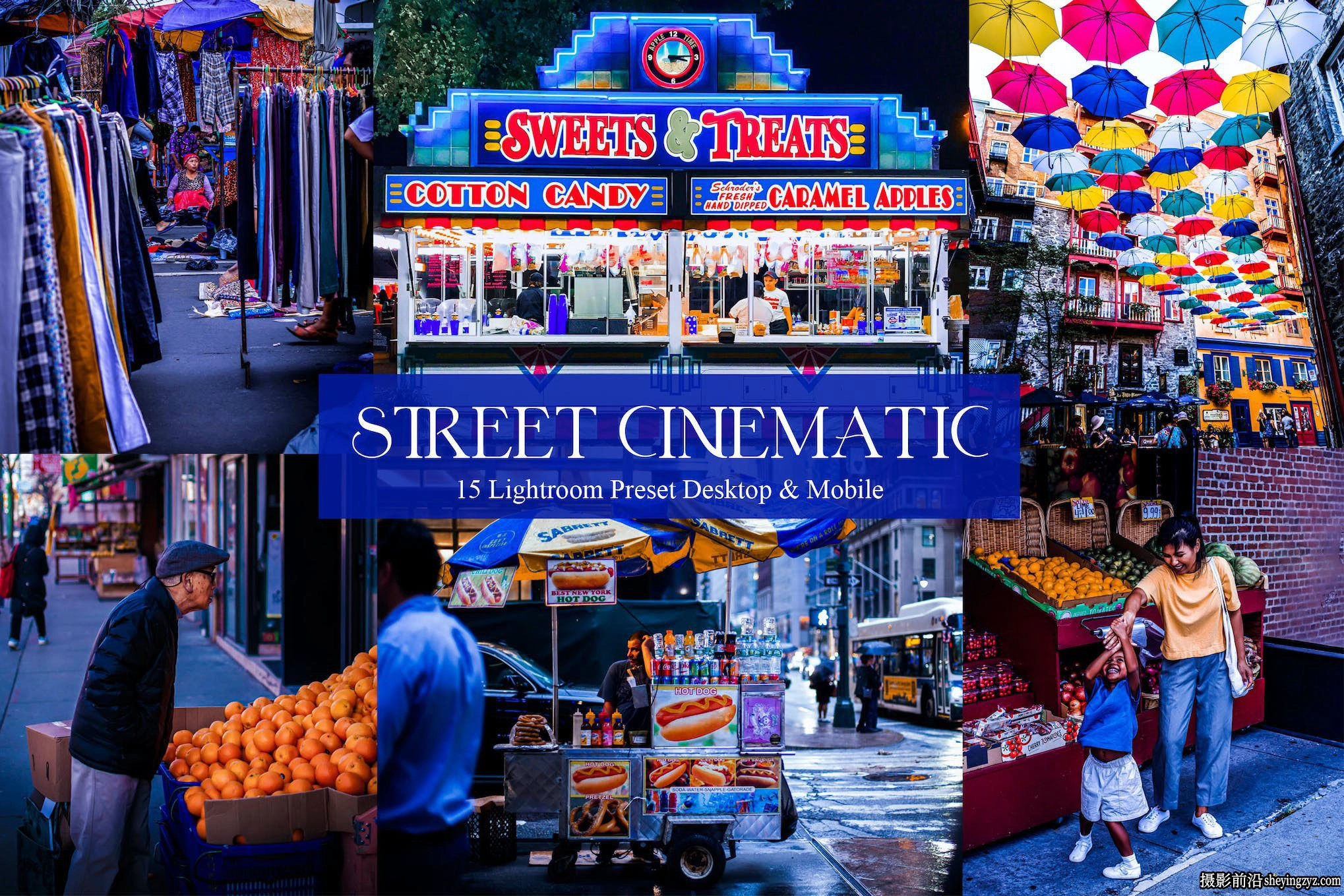 街头摄影电影色调LR预设ACR预设 Street Cinematic Lightroom Presets