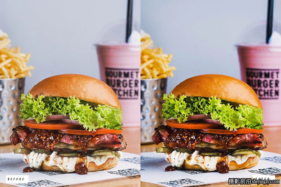 美食摄影后期调色LR预设ACR调色预设 Food Blogger Lightroom Preset
