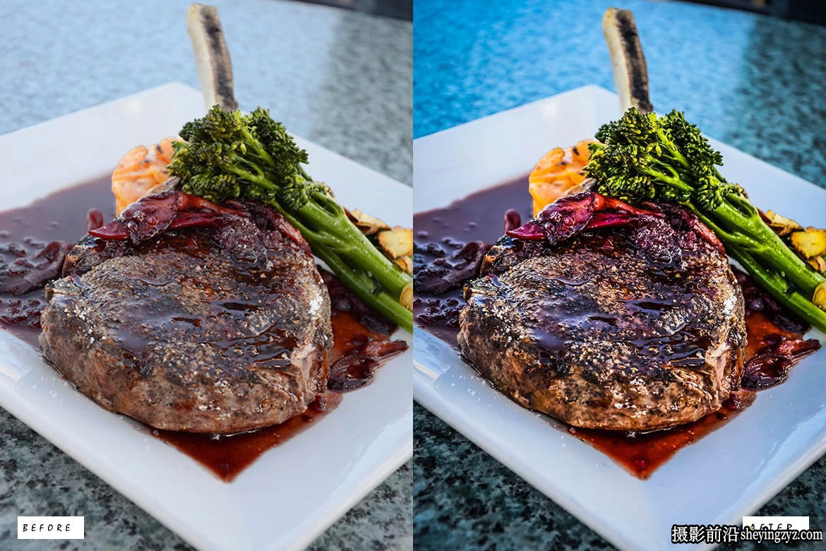 美食摄影后期调色LR预设ACR调色预设 Food Blogger Lightroom Preset