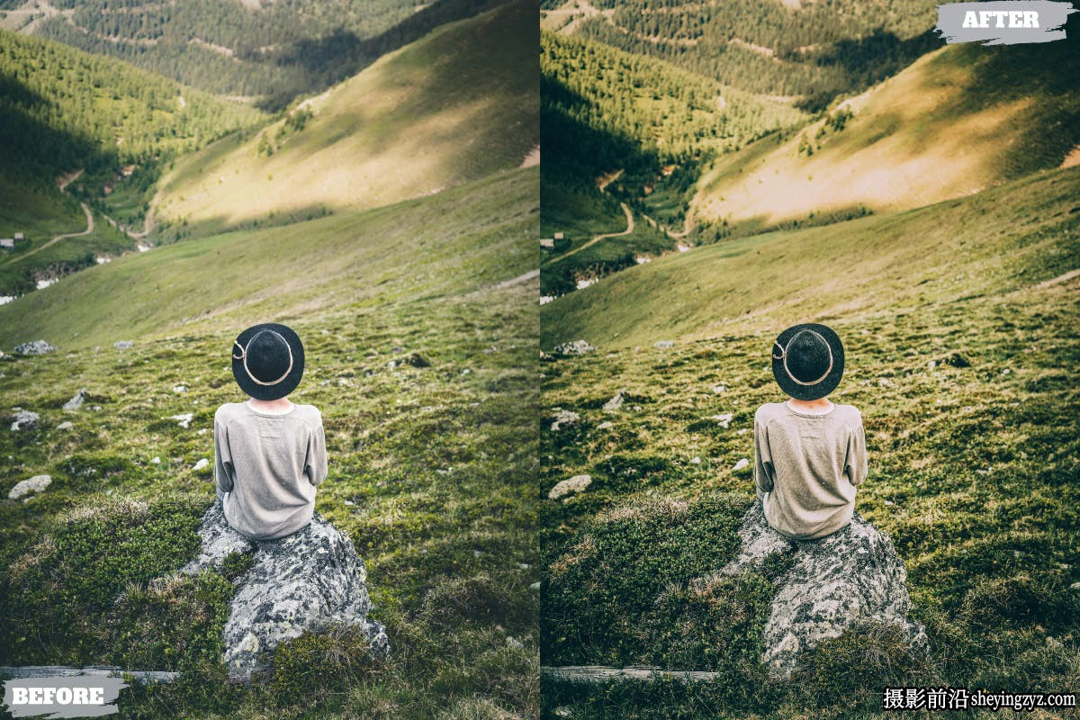 魔幻电影风光调色LR预设ACR调色预设 Insta Theme Lightroom Presets