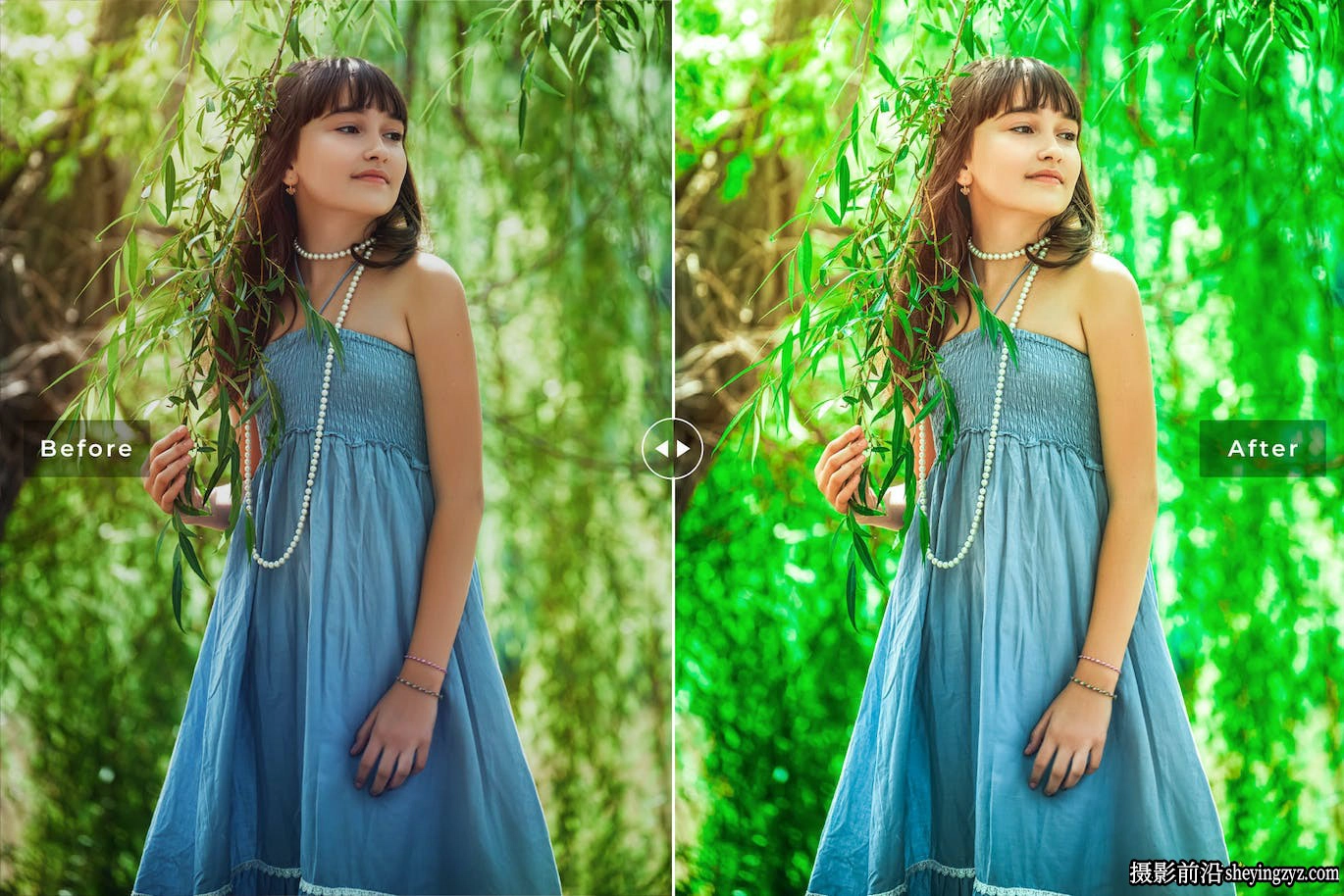 清新胶片人像免费LR预设ACR调色预设 Forsterite Lightroom Presets