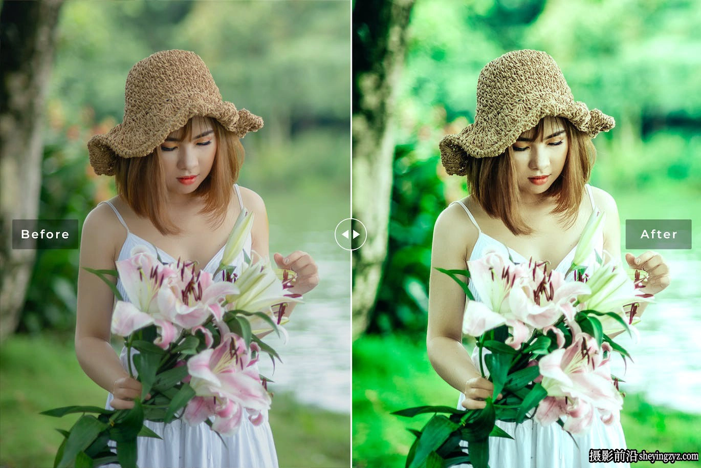 清新胶片人像免费LR预设ACR调色预设 Forsterite Lightroom Presets