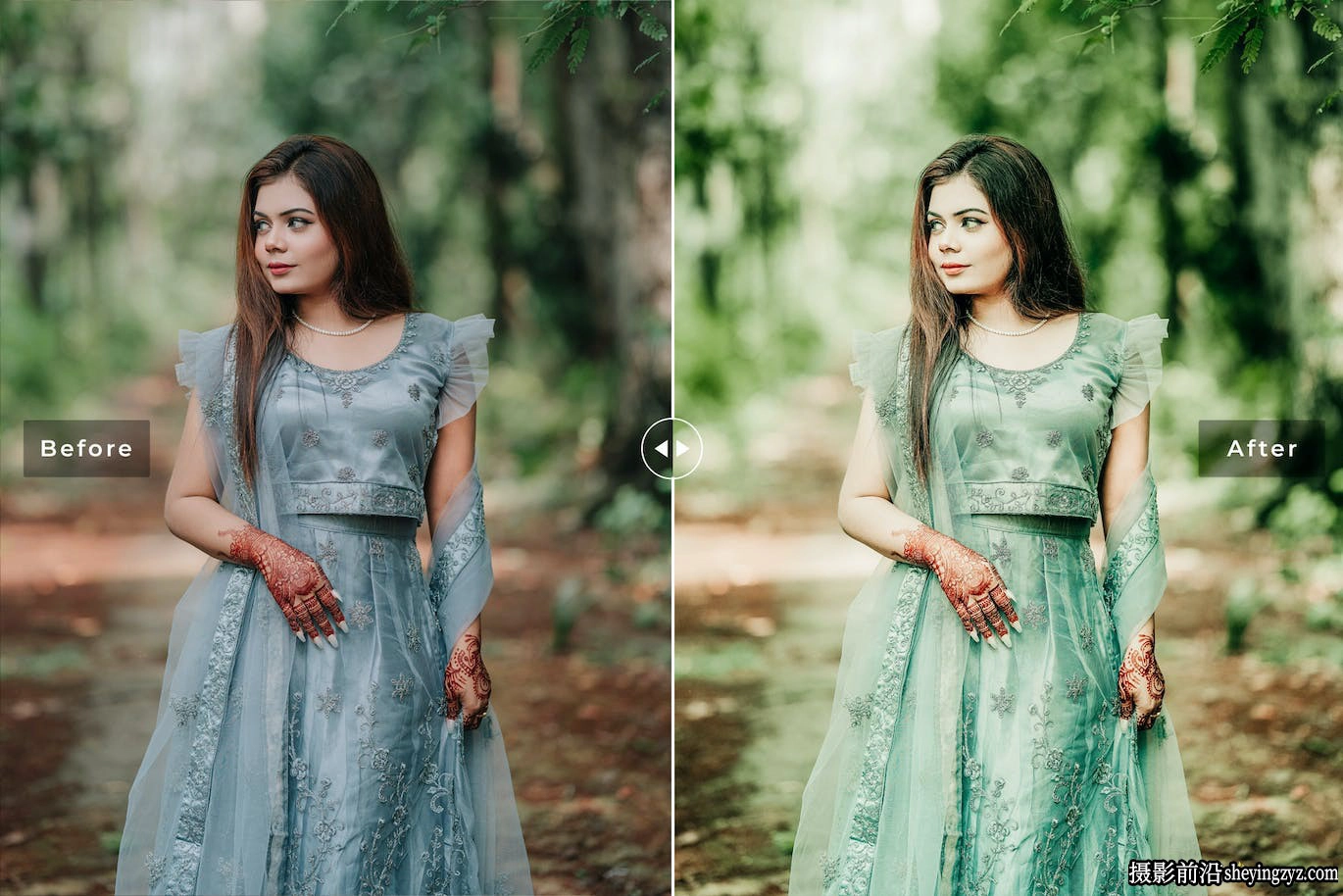 清新胶片人像免费LR预设ACR调色预设 Forsterite Lightroom Presets