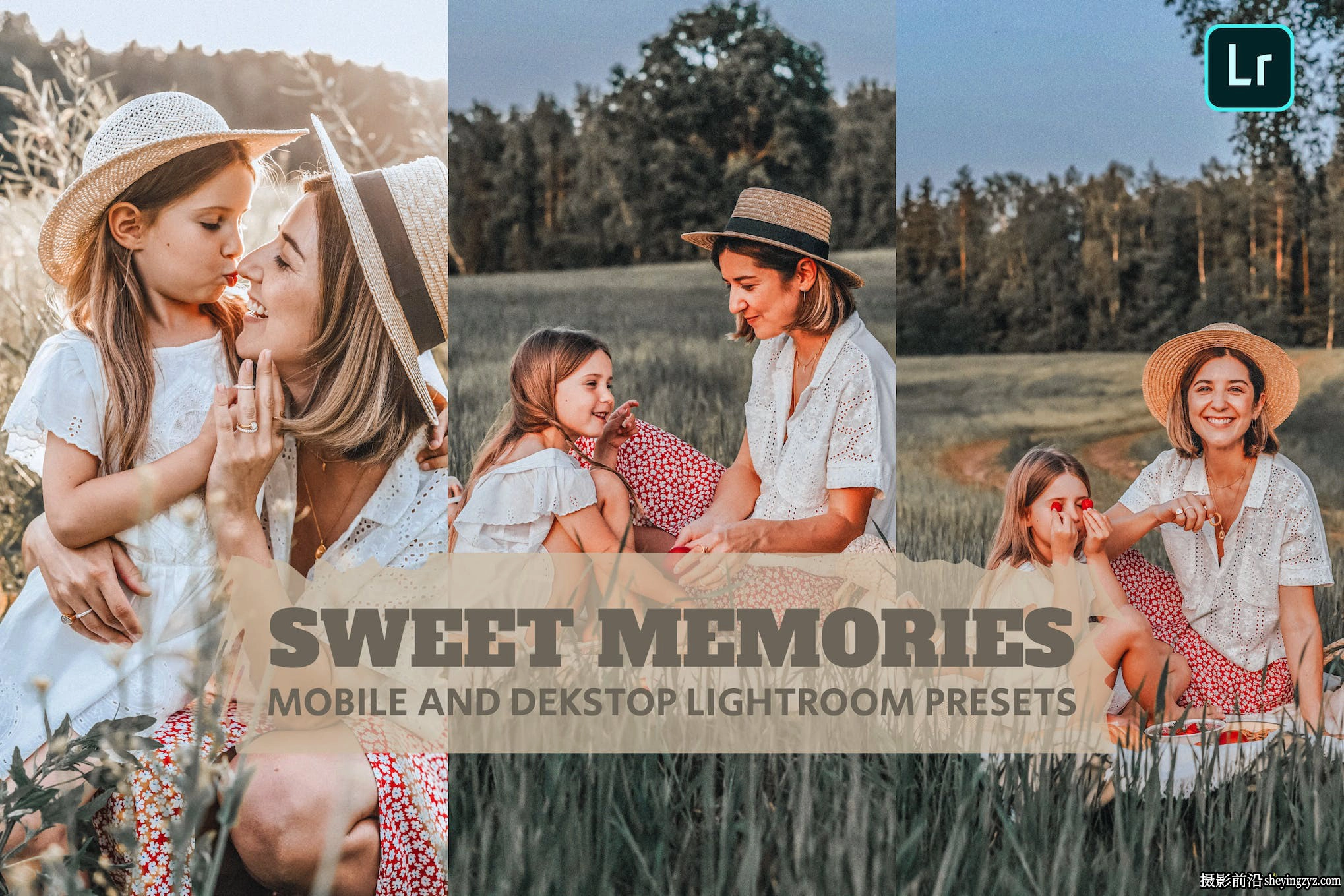 免费家庭人像电影胶片LR预设ACR调色预设 Sweet Memories Presets