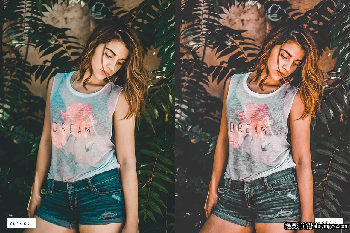 焦糖人像摄影后期调色LR预设ACR调色预设 Caramel Lightroom Presets