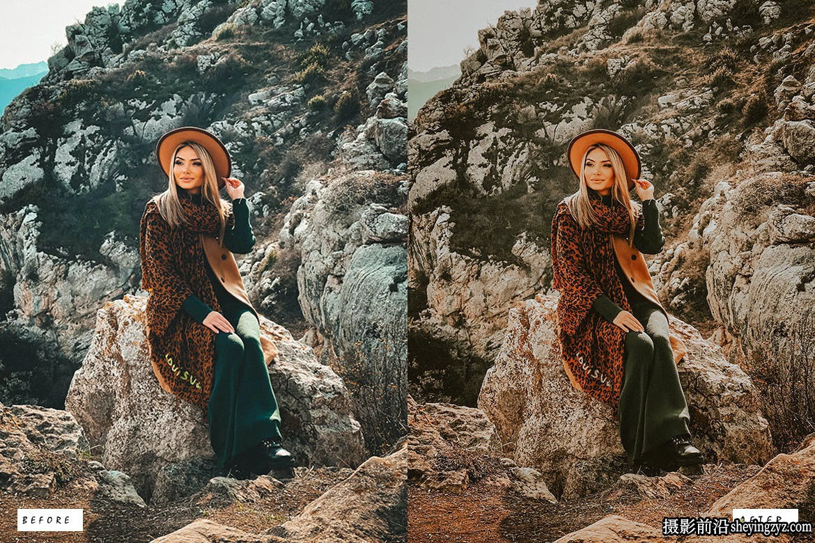 焦糖人像摄影后期调色LR预设ACR调色预设 Caramel Lightroom Presets