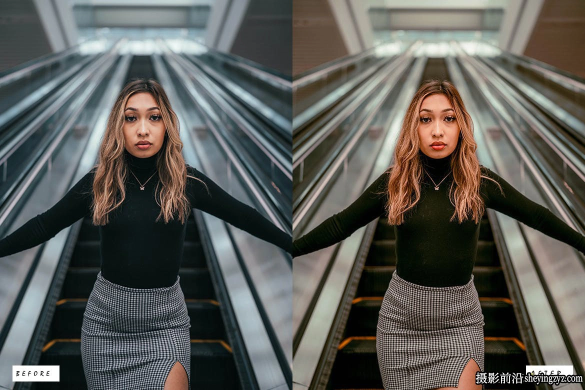焦糖人像摄影后期调色LR预设ACR调色预设 Caramel Lightroom Presets