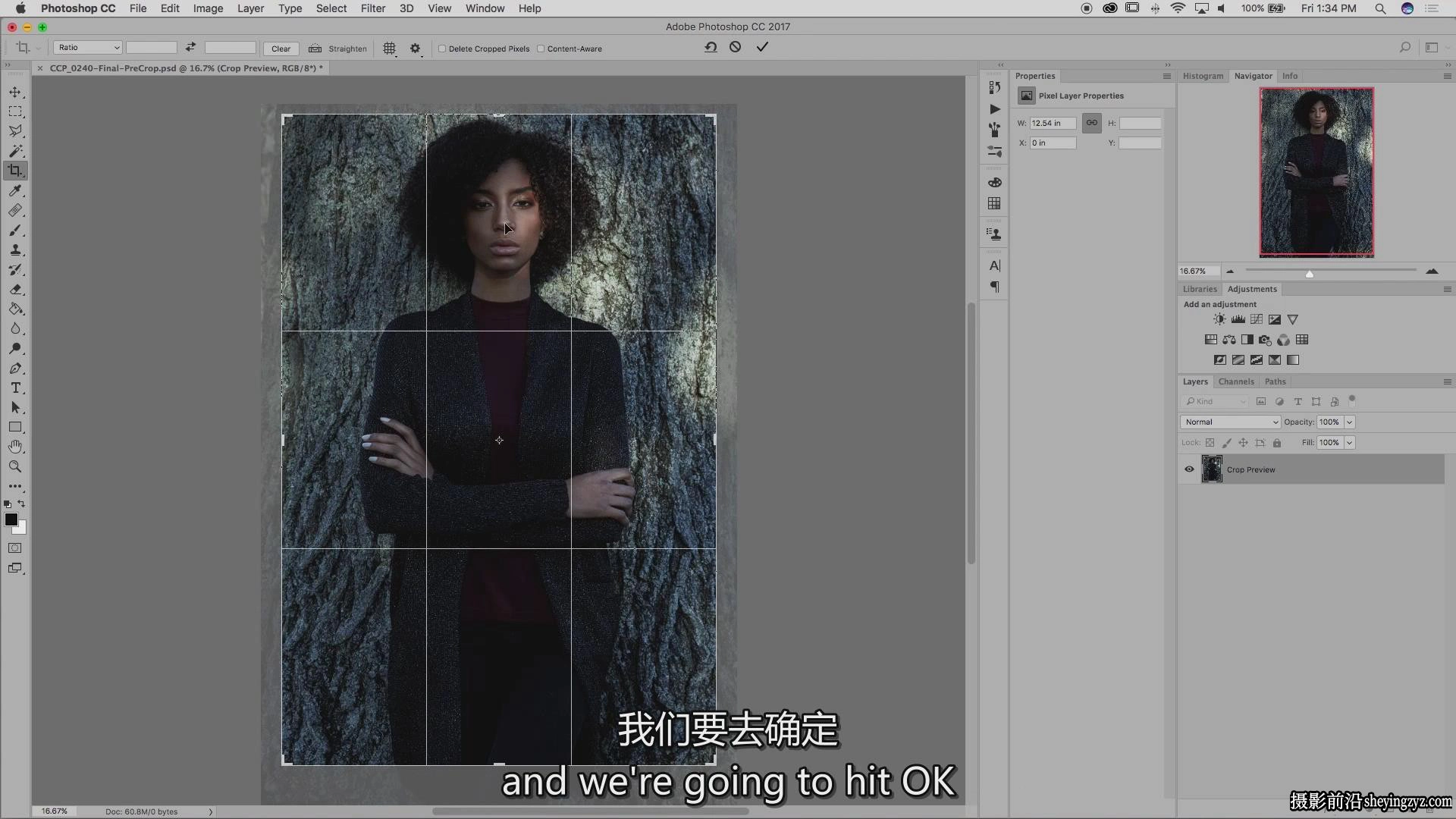 Fstoppers-Clay Cook时尚杂志人像摄影布光及后期完整教程-中英字幕