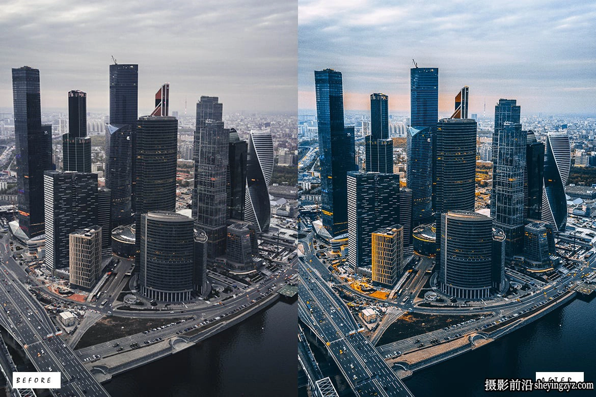 城市风光街头摄影lr预设PS预设 Cityscape Photo Lightroom Presets