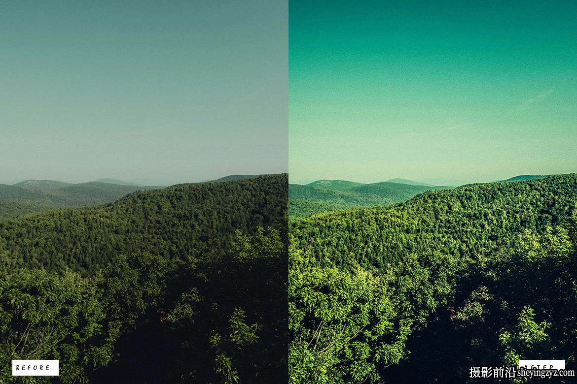 旅拍电影风光LR预设ACR调色预设 Landscape HDR Lightroom Presets