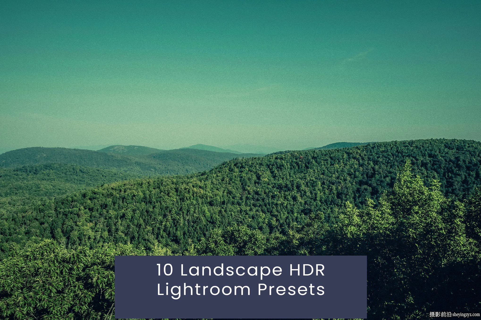 旅拍电影风光LR预设ACR调色预设 Landscape HDR Lightroom Presets