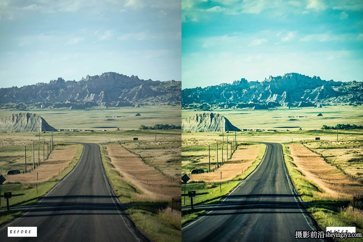 旅拍电影风光LR预设ACR调色预设 Landscape HDR Lightroom Presets