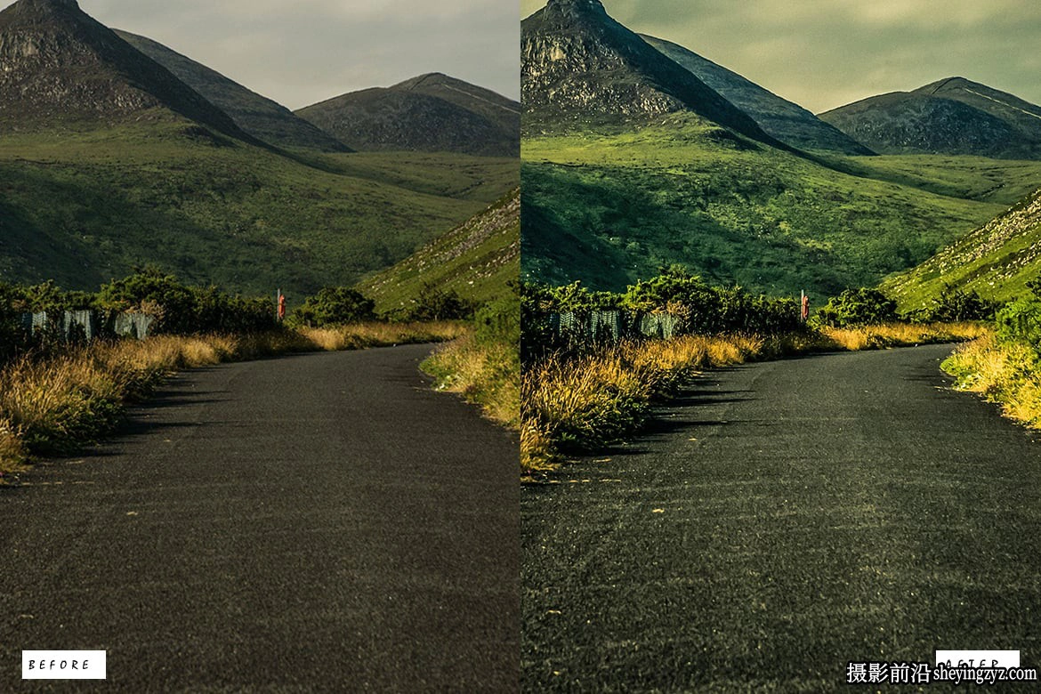 旅拍电影风光LR预设ACR调色预设 Landscape HDR Lightroom Presets