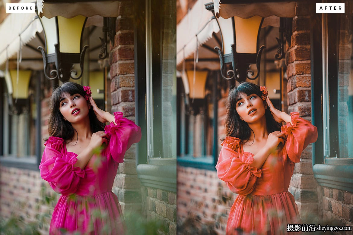 青橙色胶片调色LR预设ACR调色滤镜 Filter Smooth Lightroom Presets