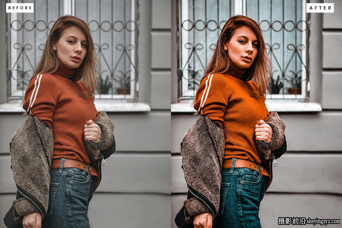 青橙色胶片调色LR预设ACR调色滤镜 Filter Smooth Lightroom Presets