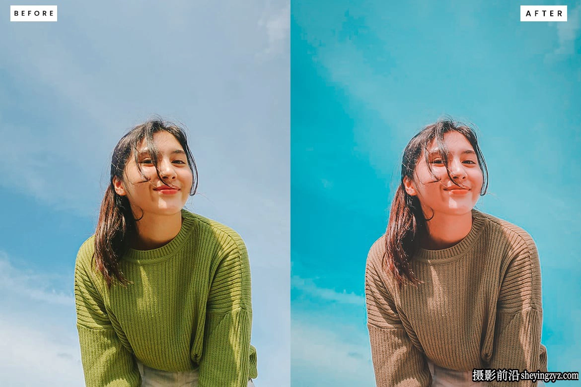 青橙色胶片调色LR预设ACR调色滤镜 Filter Smooth Lightroom Presets