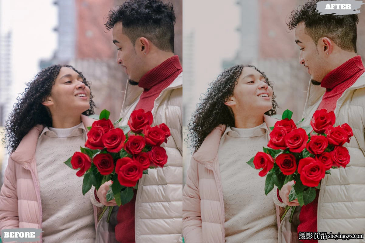 复古电影胶片lr预设及PS预设 Couple Valentine Lightroom Presets