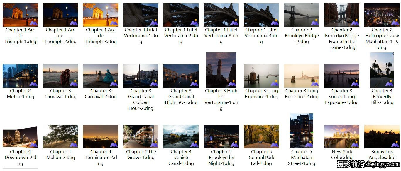 国外城市风光大片摄影RAW原图,风光后期练习RAW素材