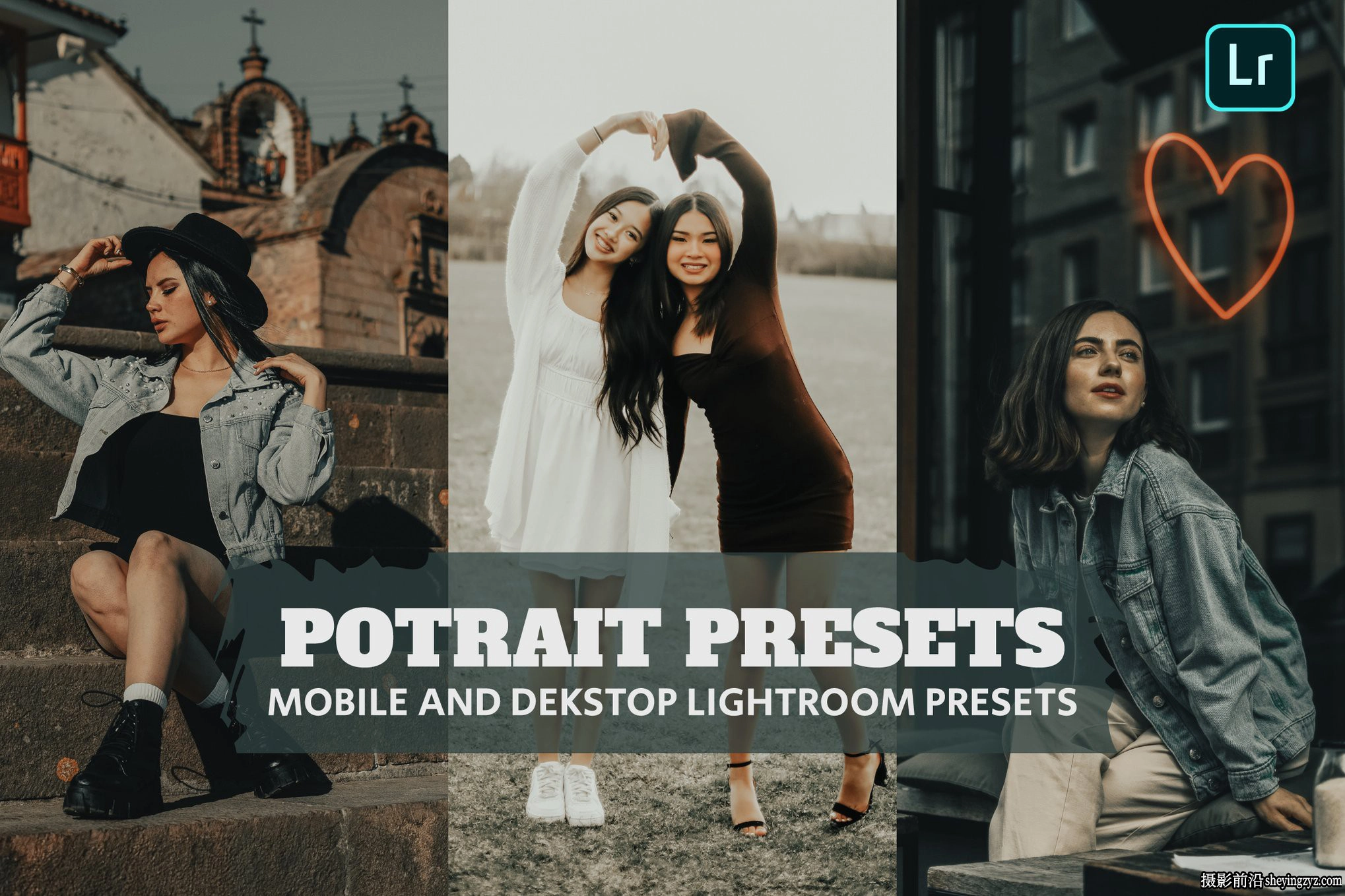电影肖像后期调色lr预设及手机版lr预设 Potrait  Lightroom Presets