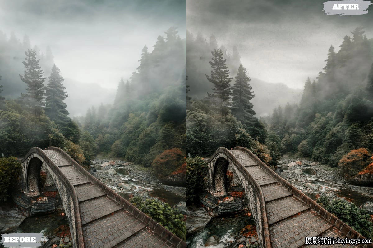 电影风光调色lr预设及手机版lr预设 Landscape Lightroom Presets
