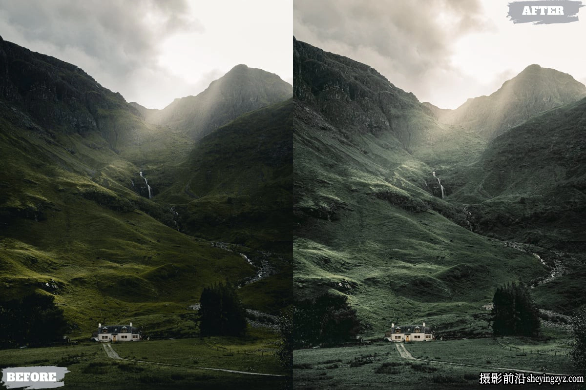电影风光后期调色lr预设及手机lr预设 Nature Lightroom Presets