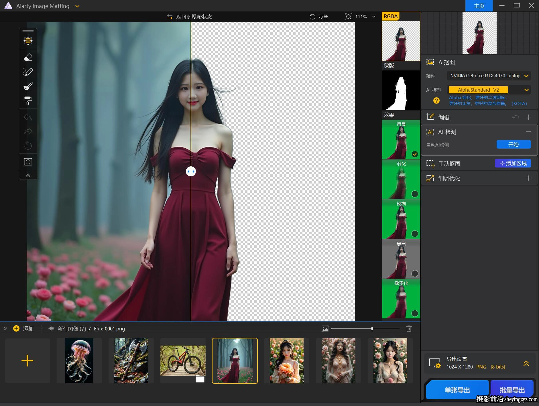 AI万能抠图软件 Aiarty Image Matting for mac v2.5.0苹果中文版