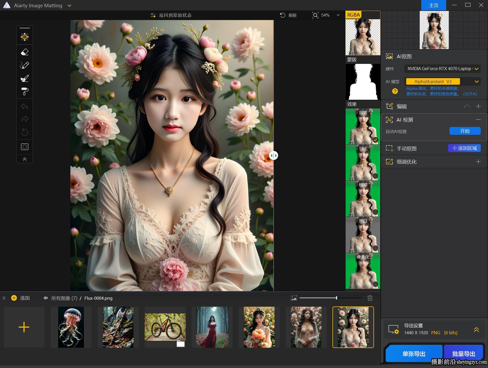 AI万能抠图软件 Aiarty Image Matting for mac v2.5.0苹果中文版