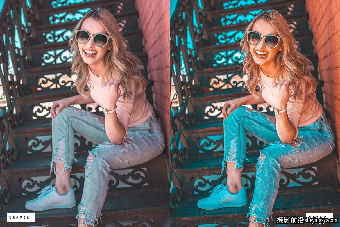 橙青色电影LR预设ACR预设 Orange &amp; Teal Look Lightroom Presets