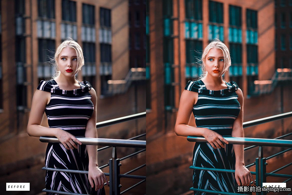 橙青色电影LR预设ACR预设 Orange &amp; Teal Look Lightroom Presets