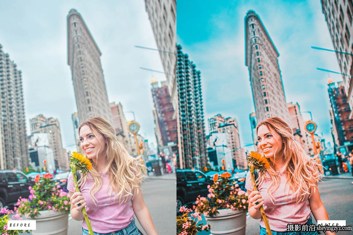 橙青色电影LR预设ACR预设 Orange &amp; Teal Look Lightroom Presets