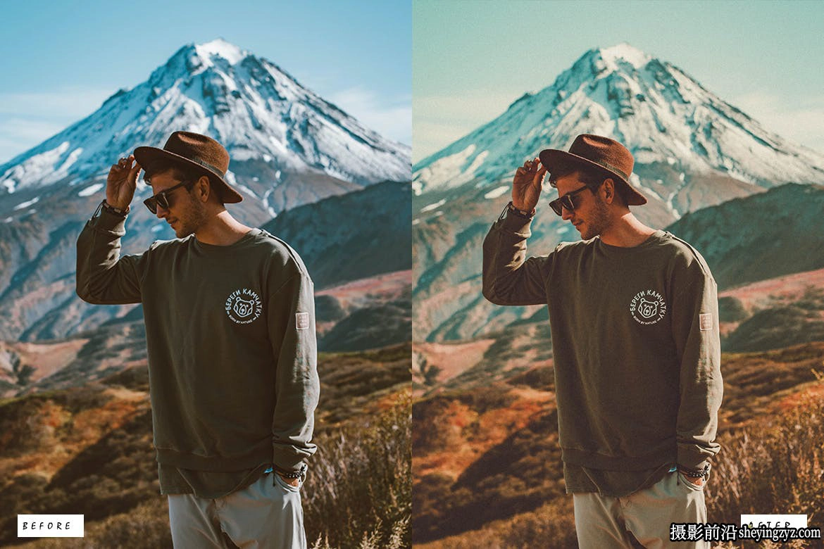 旅拍电影胶片外观LR预设ACR调色预设 Film Look Lightroom Presets
