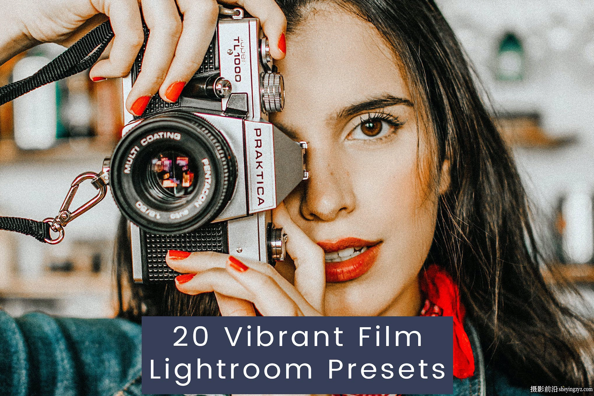 时尚复古电影胶片LR预设ACR调色预设Vibrant Film Lightroom Presets