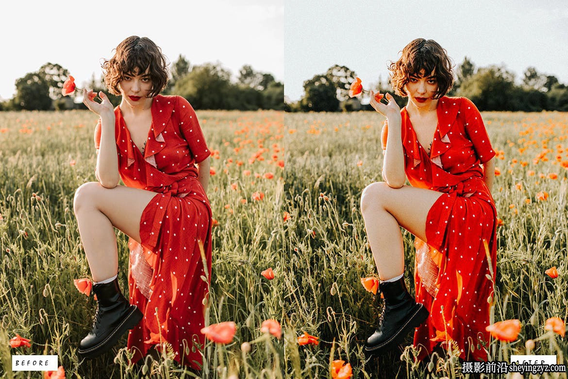 时尚复古电影胶片LR预设ACR调色预设Vibrant Film Lightroom Presets