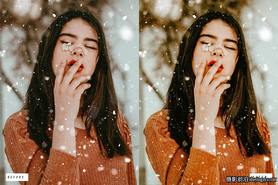 时尚复古电影胶片LR预设ACR调色预设Vibrant Film Lightroom Presets