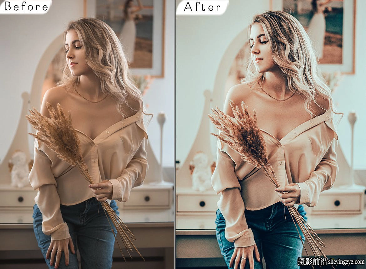 复古胶片人像调色LR预设ACR预设 Insta Blogger Lightroom Presets