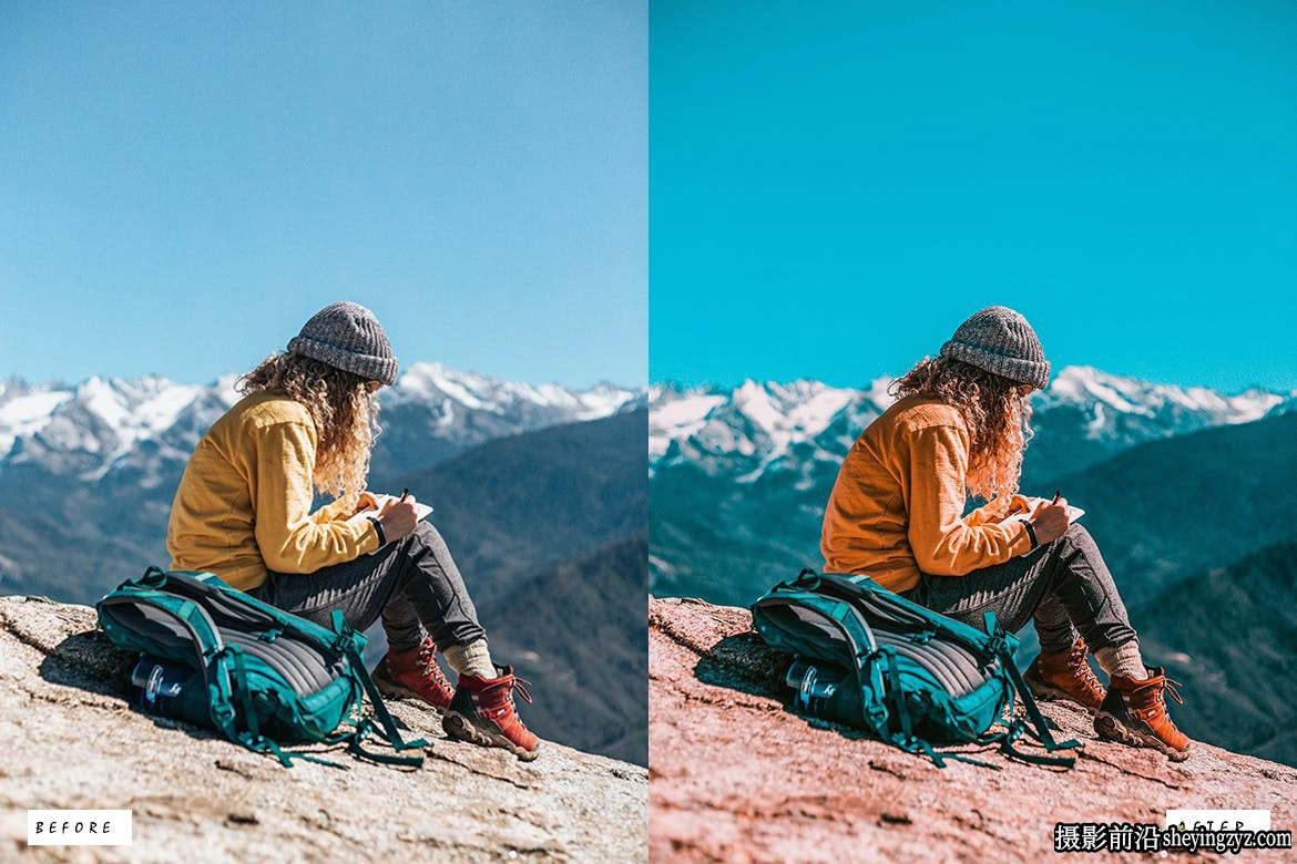 电影青橙色后期调色LR预设ACR预设 Orange Teal Lightroom Presets