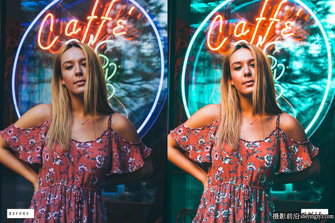 电影青橙色后期调色LR预设ACR预设 Orange Teal Lightroom Presets