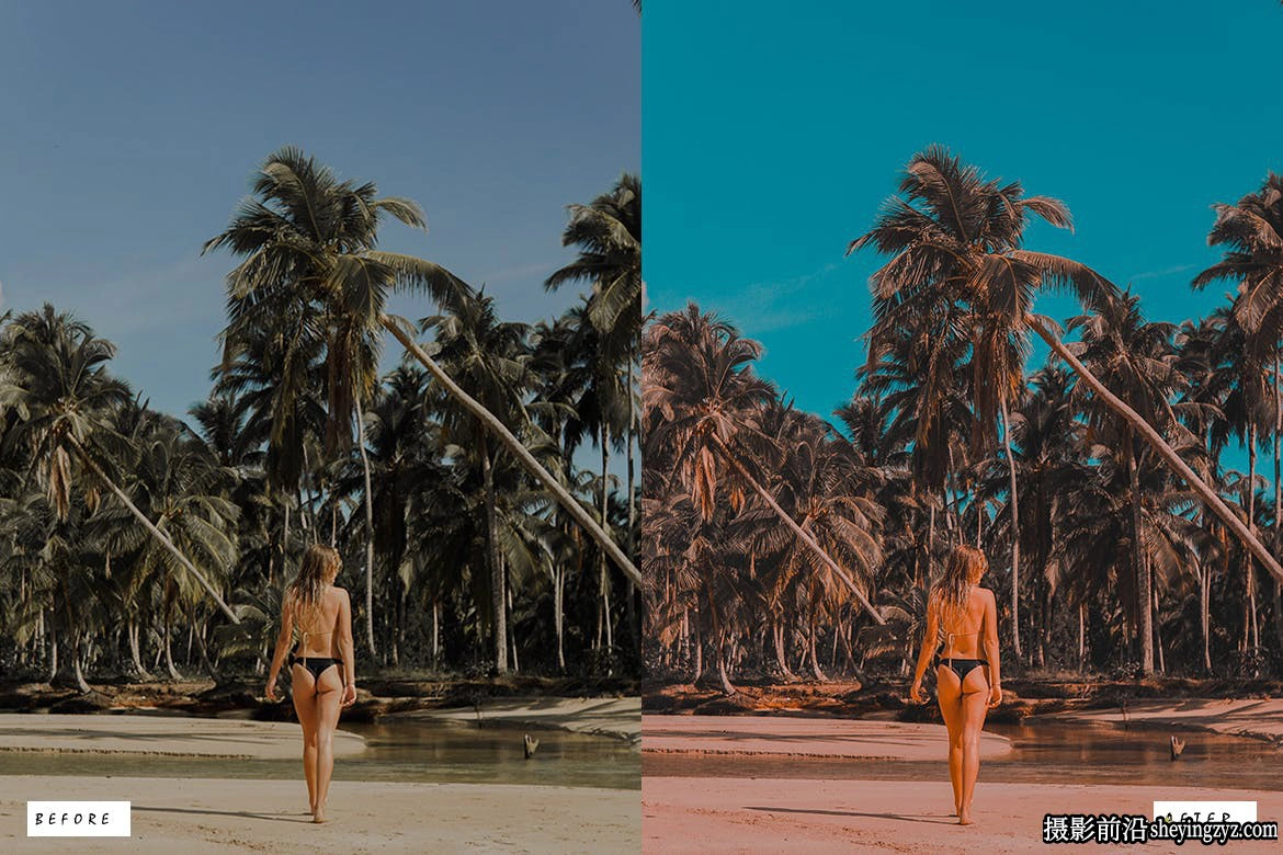 电影青橙色后期调色LR预设ACR预设 Orange Teal Lightroom Presets