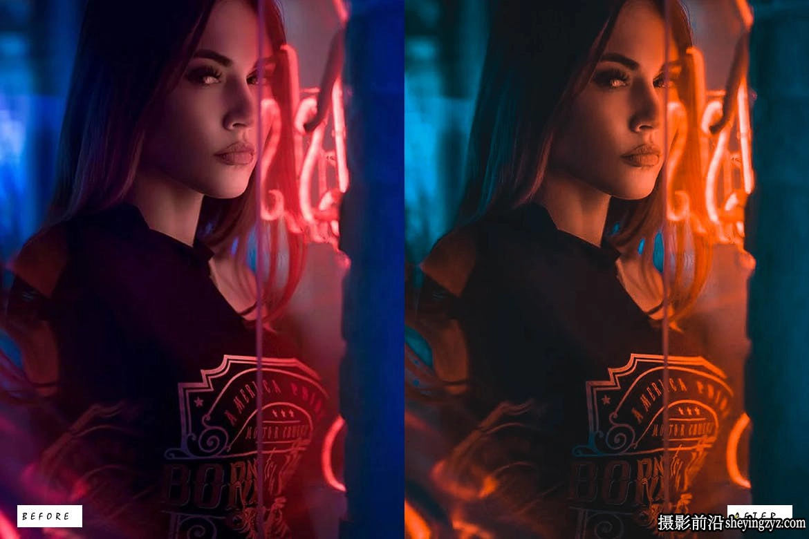 电影青橙色后期调色LR预设ACR预设 Orange Teal Lightroom Presets