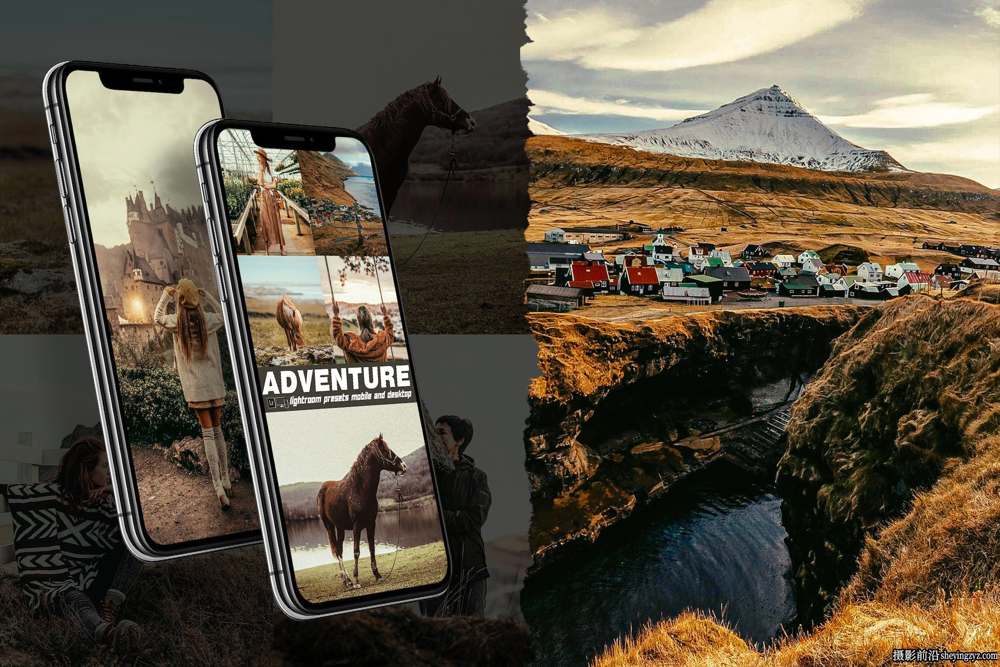 旅拍电影风光调色LR预设手机LR预设 Adventure Lightroom Presets