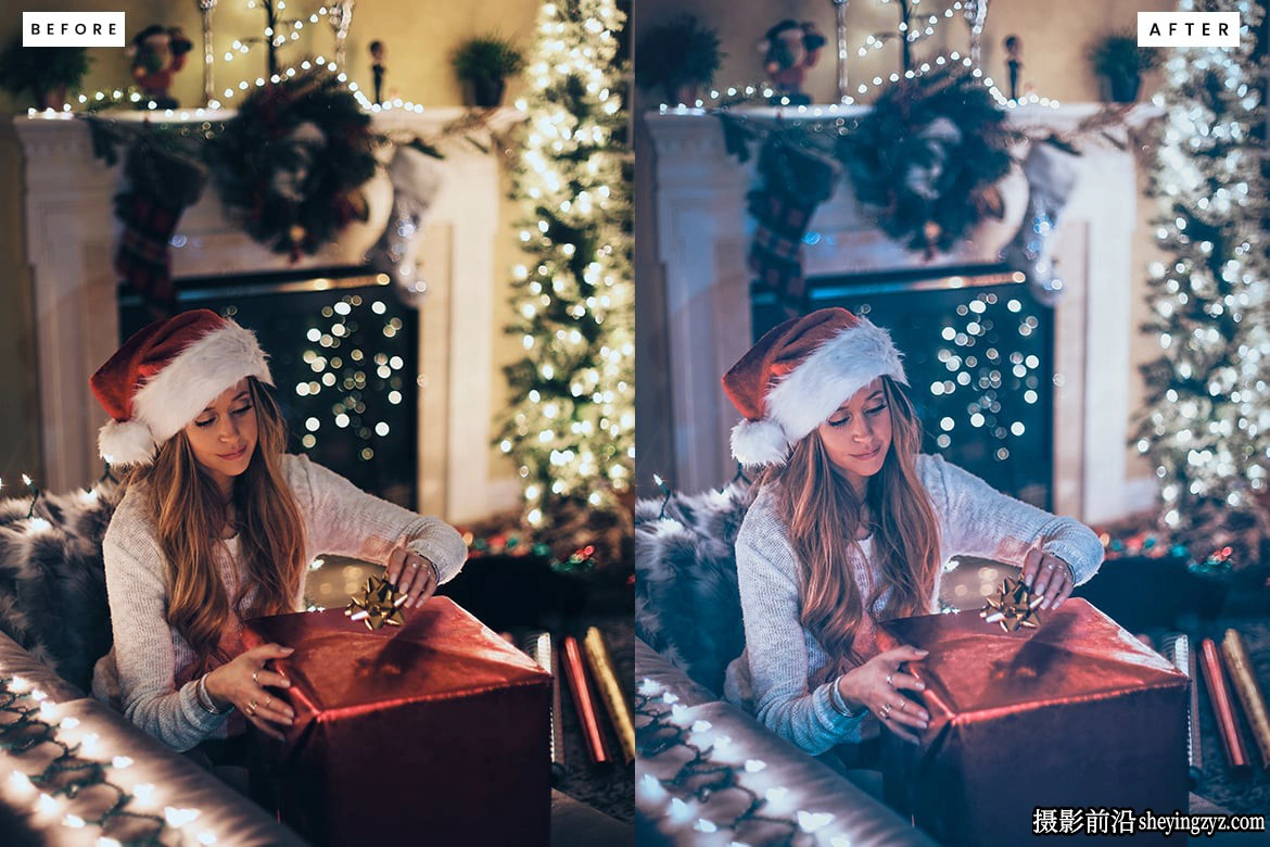 节日气氛夜景电影风光LR预设ACR调色预设 Festive Lightroom Presets
