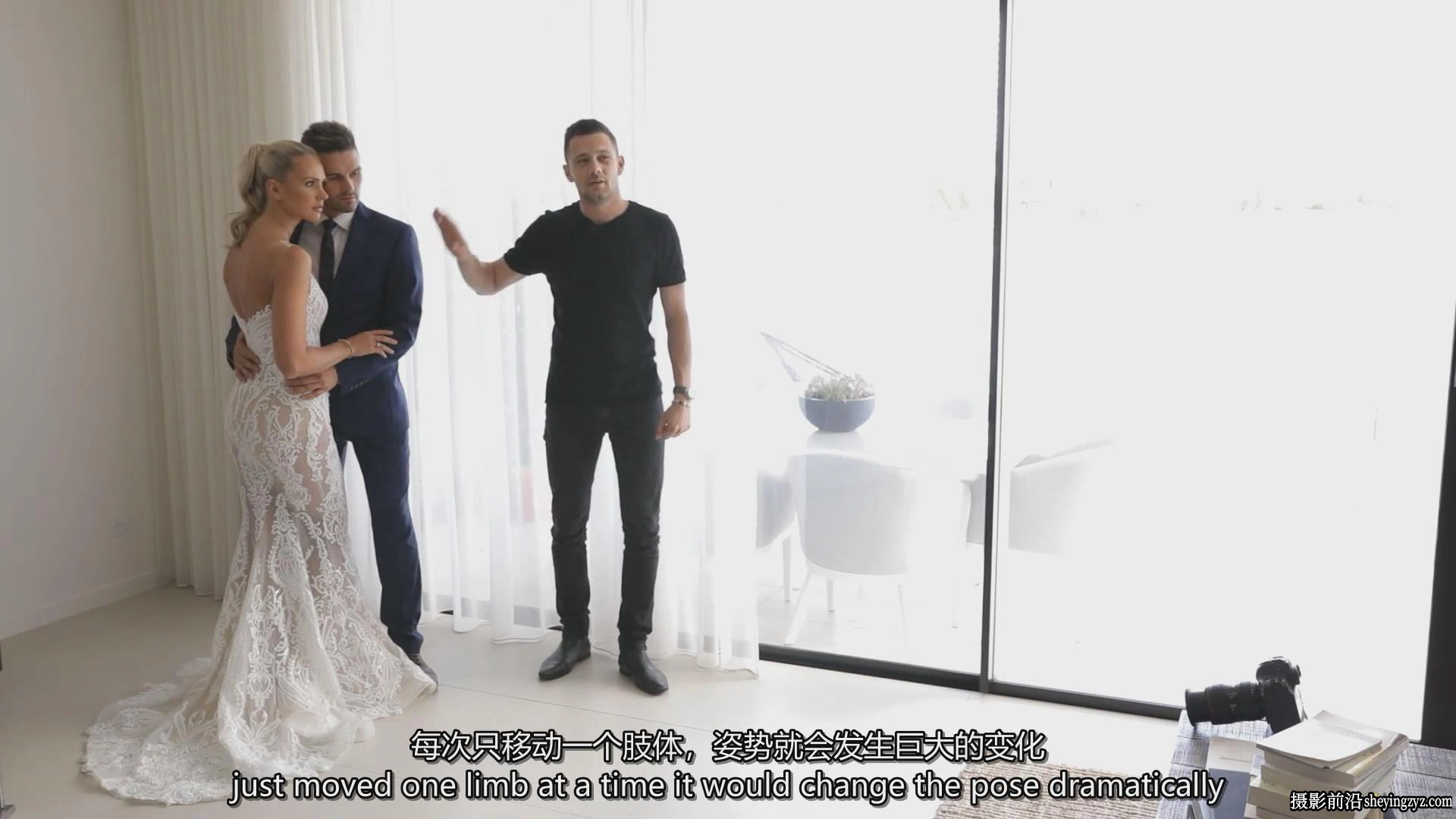 Ryan Schembri 大师级婚纱摄影新娘和新郎摆姿完整教程-中英字幕